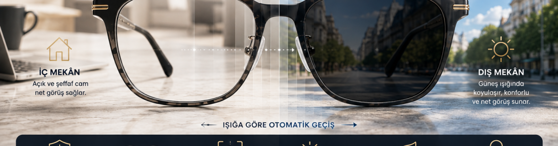 Fotokromik Cam Nedir? Güneşte Koyulaşan Camlar | Yalvaç Optik