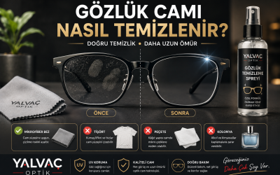 Gözlük Camı Nasıl Temizlenir? Doğru Temizlik Rehberi | Yalvaç Optik
