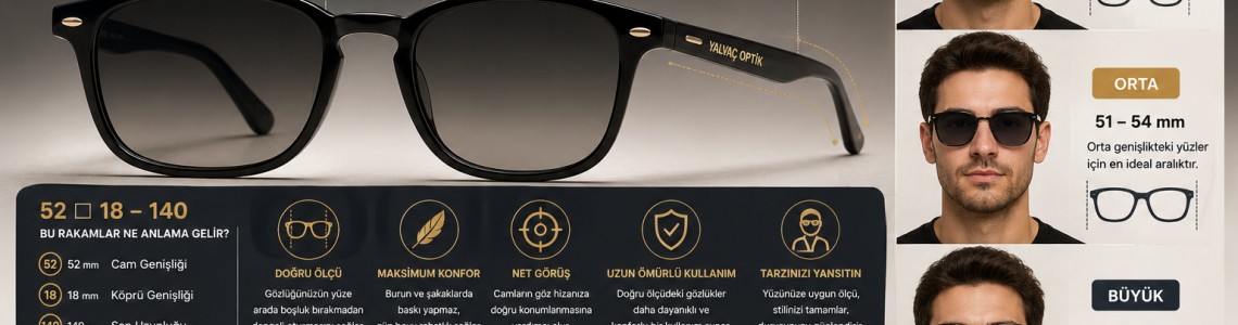 Gözlük Ekartmanı Nedir? Gözlük Ölçüsü Rehberi | Yalvaç Optik