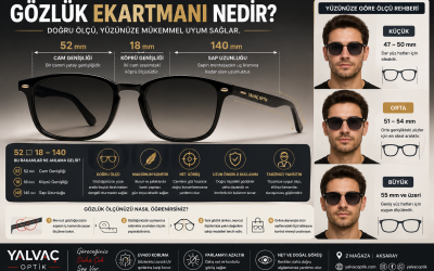 Gözlük Ekartmanı Nedir? Gözlük Ölçüsü Rehberi | Yalvaç Optik