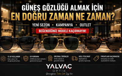 Güneş Gözlüğü Almak İçin En Doğru Zaman Ne Zaman? Sadece Yazın mı Kullanılır?